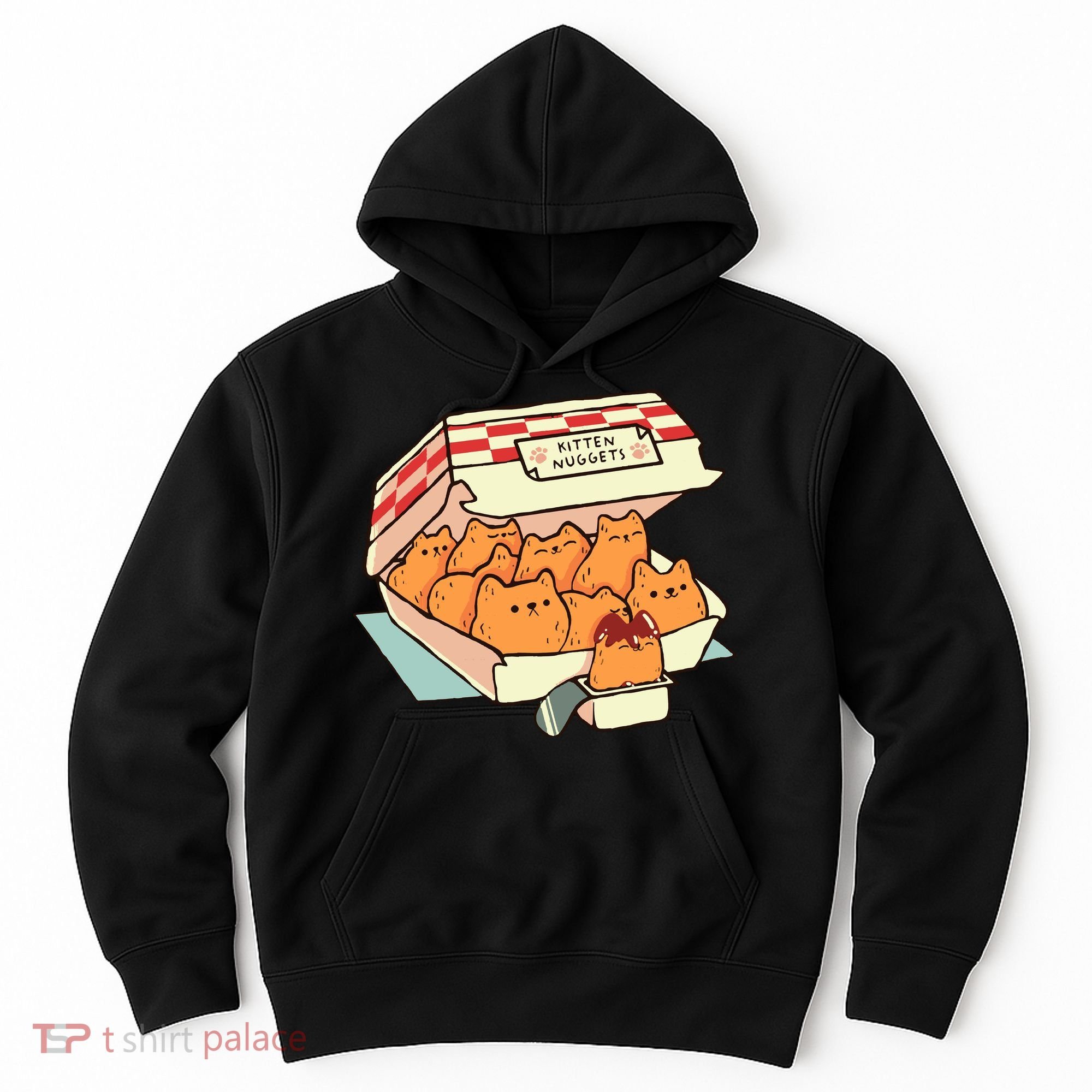 Kitten Nuggets Fast Food Cat By Tobe Fonseca Hoodie