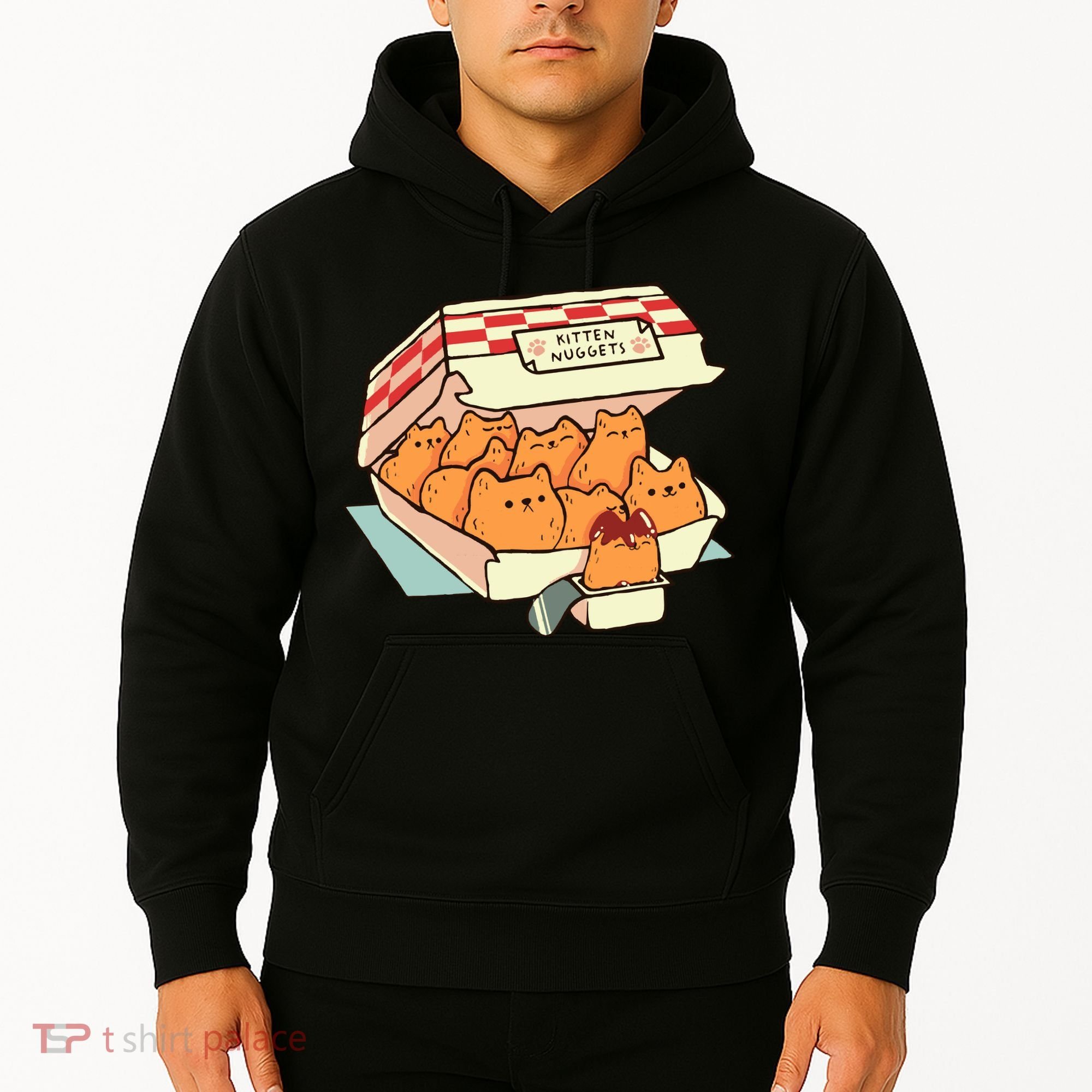 Kitten Nuggets Fast Food Cat By Tobe Fonseca Hoodie