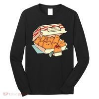 Kitten Nuggets Fast Food Cat By Tobe Fonseca Long Sleeve Shirt thumb 0