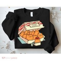 Kitten Nuggets Fast Food Cat By Tobe Fonseca Sweatshirt thumb 2