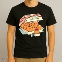 Kitten Nuggets Fast Food Cat By Tobe Fonseca T-Shirt thumb 3