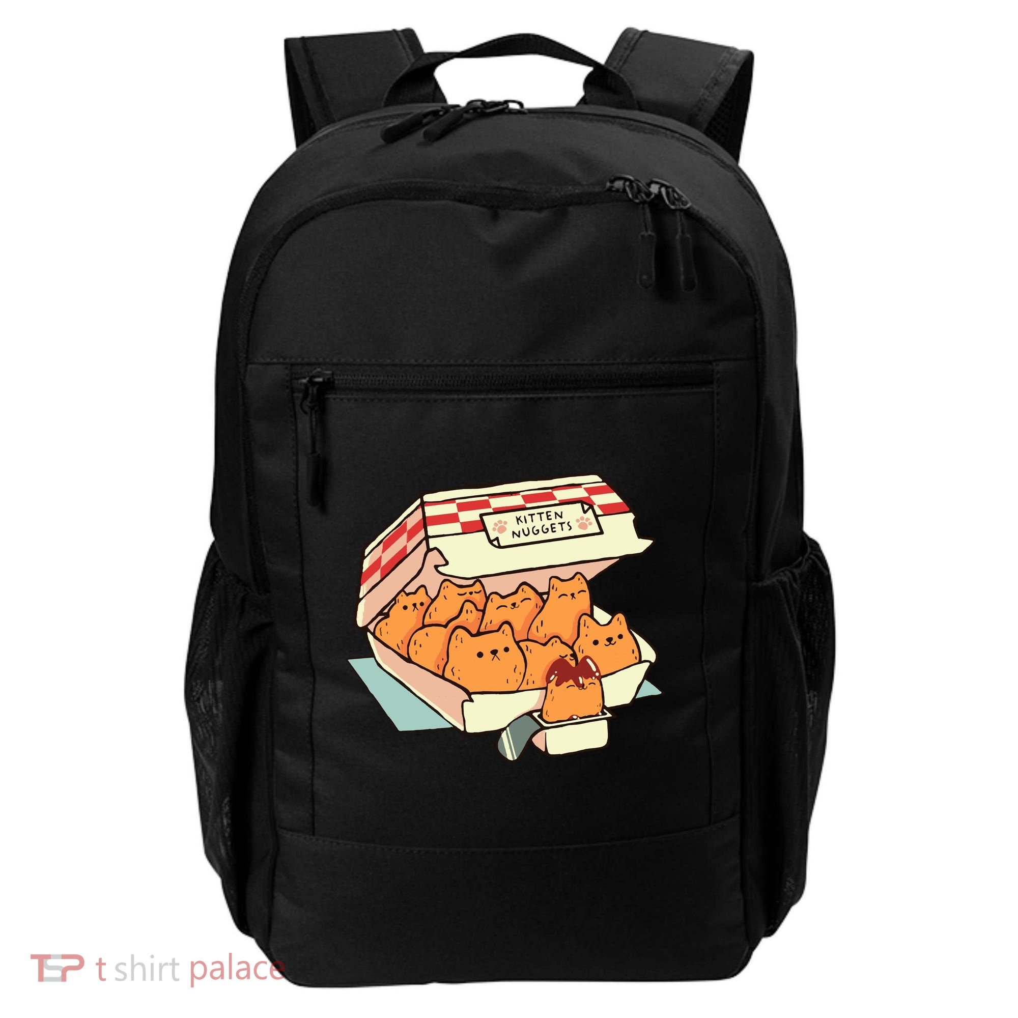 Kitten Nuggets Fast Food Cat By Tobe Fonseca Backpack