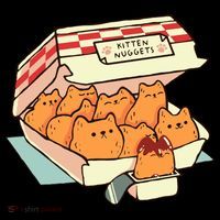Kitten Nuggets Fast Food Cat By Tobe Fonseca Coffee Mug thumb 5