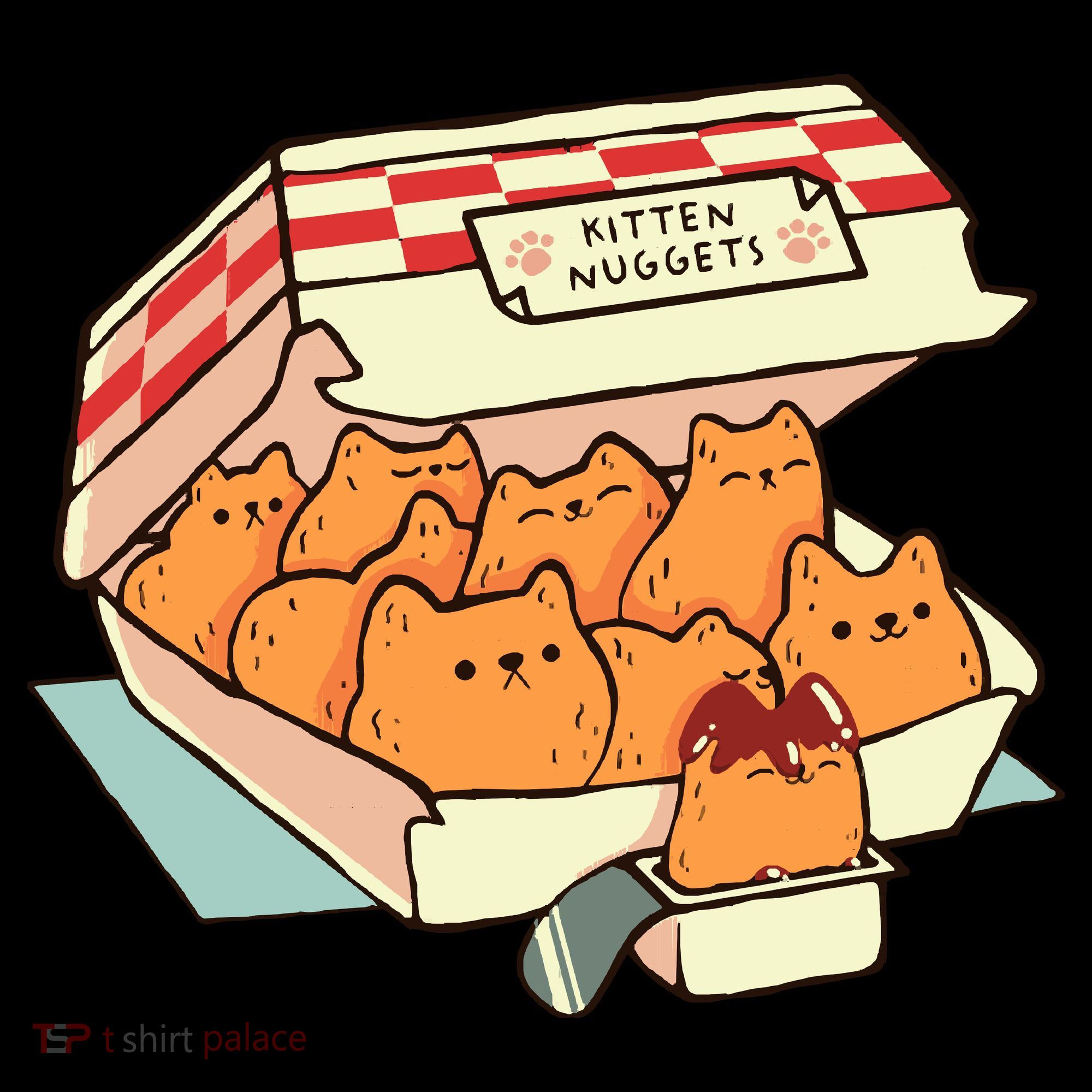 Kitten Nuggets Fast Food Cat By Tobe Fonseca Coffee Mug