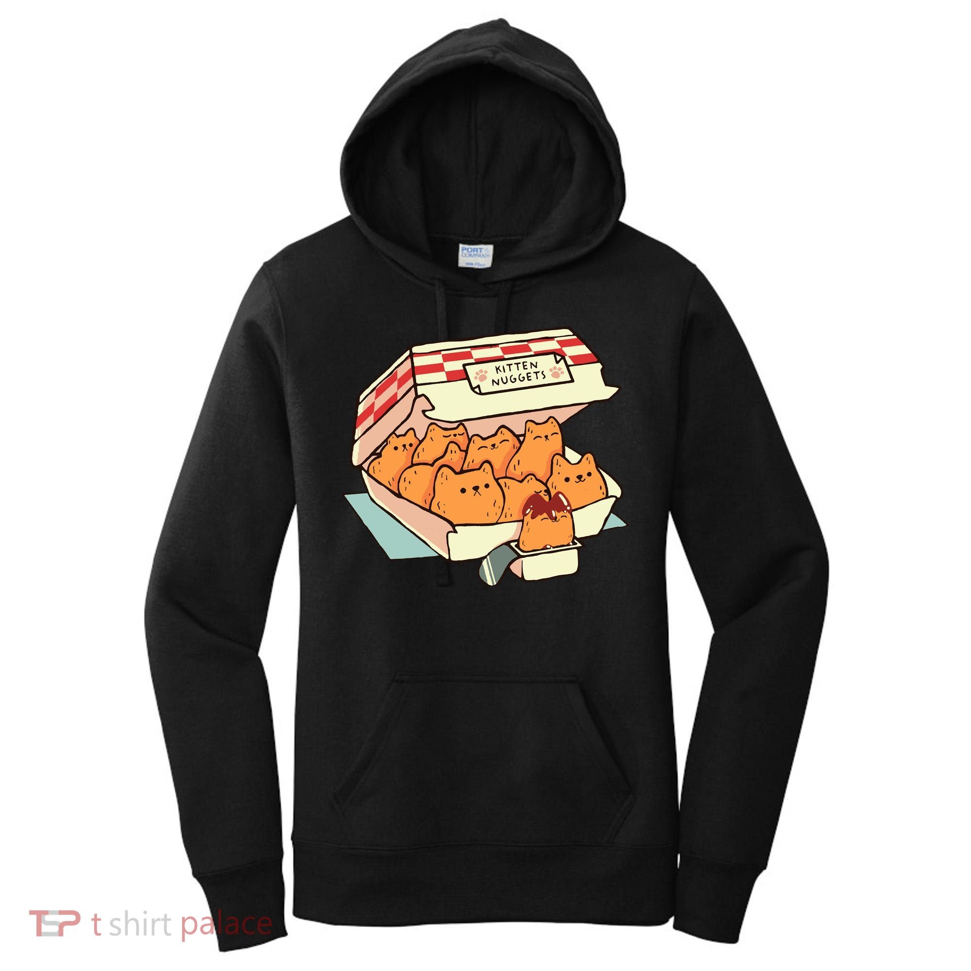 Kitten Nuggets Fast Food Cat By Tobe Fonseca Women's Hoodie