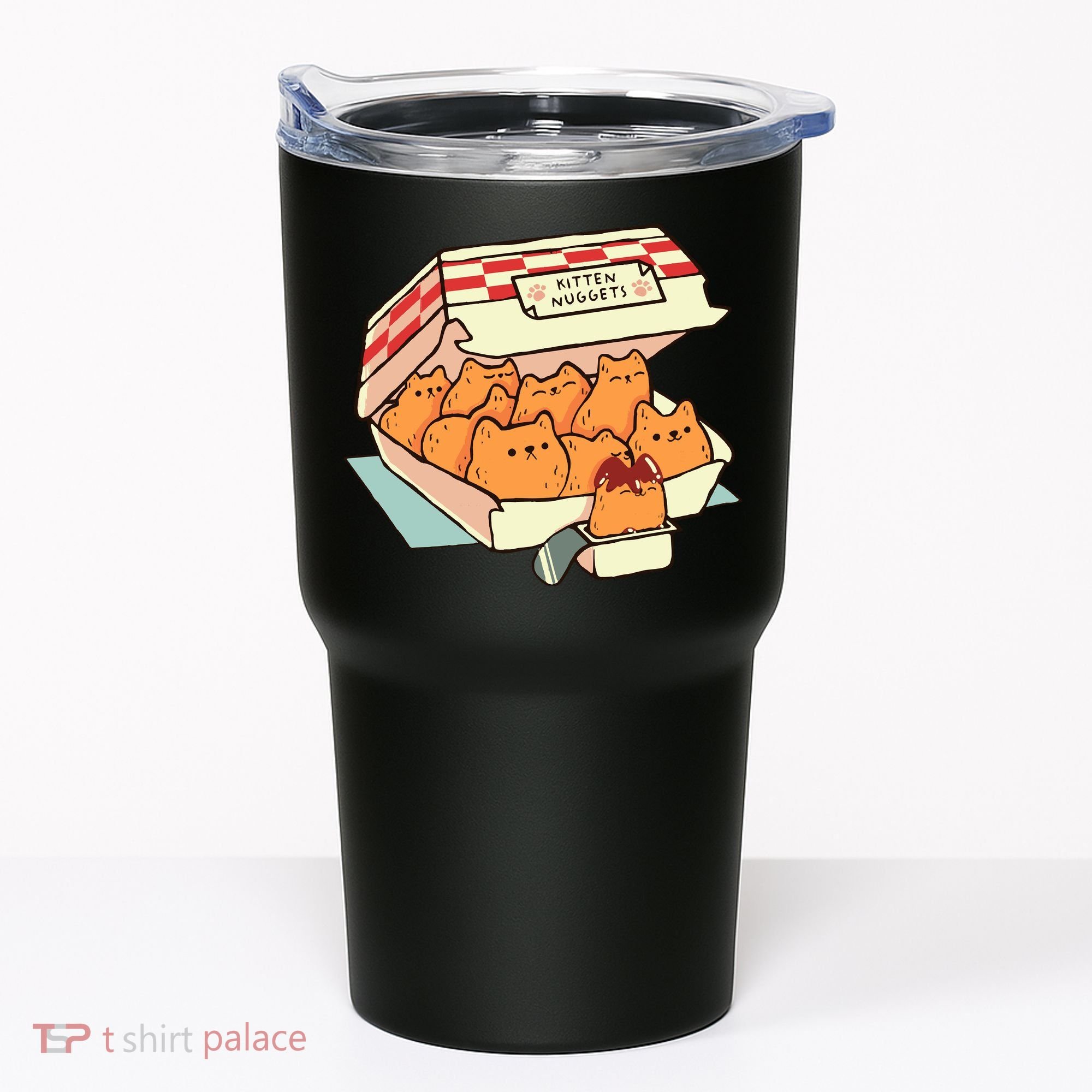 Kitten Nuggets Fast Food Cat By Tobe Fonseca Tumbler