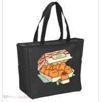 Kitten Nuggets Fast Food Cat By Tobe Fonseca Tote Bag thumb 2