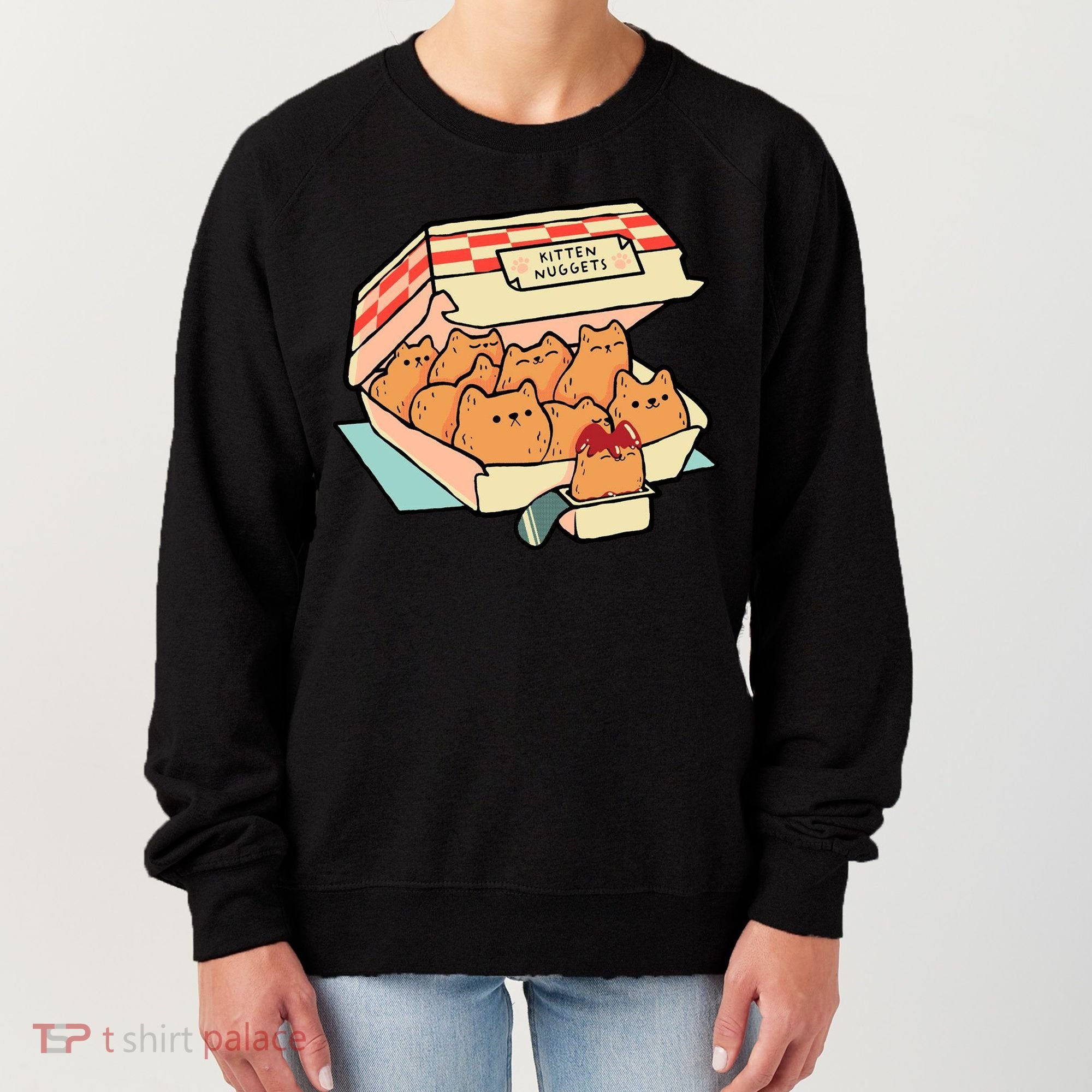 Kitten Nuggets Funny Cat Lover Gift Women's Sweatshirt