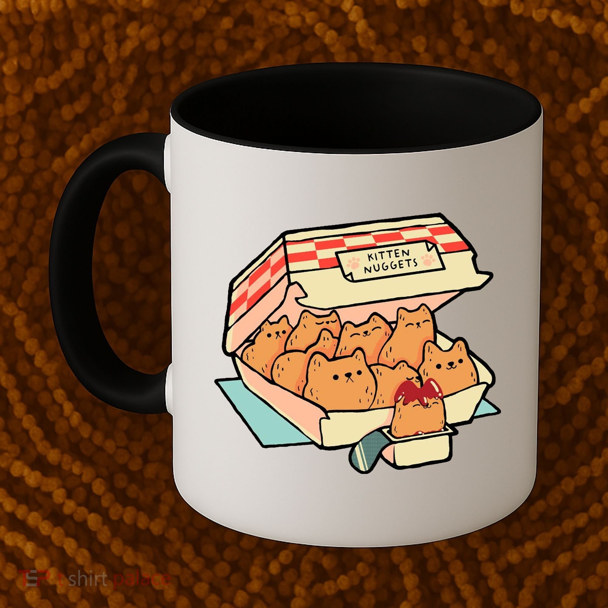 Kitten Nuggets Funny Cat Lover Gift Coffee Mug