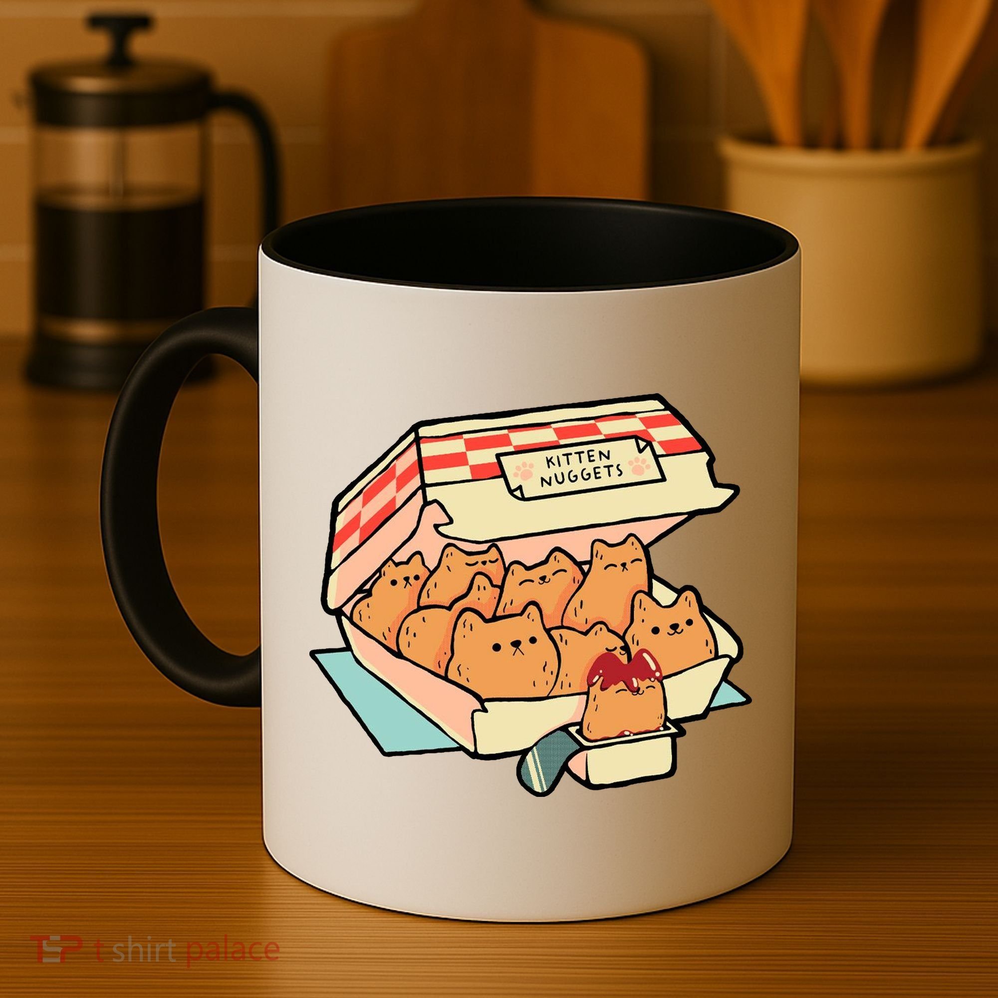 Kitten Nuggets Funny Cat Lover Gift Coffee Mug
