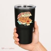 Kitten Nuggets Funny Cat Lover Gift Tumbler thumb 2