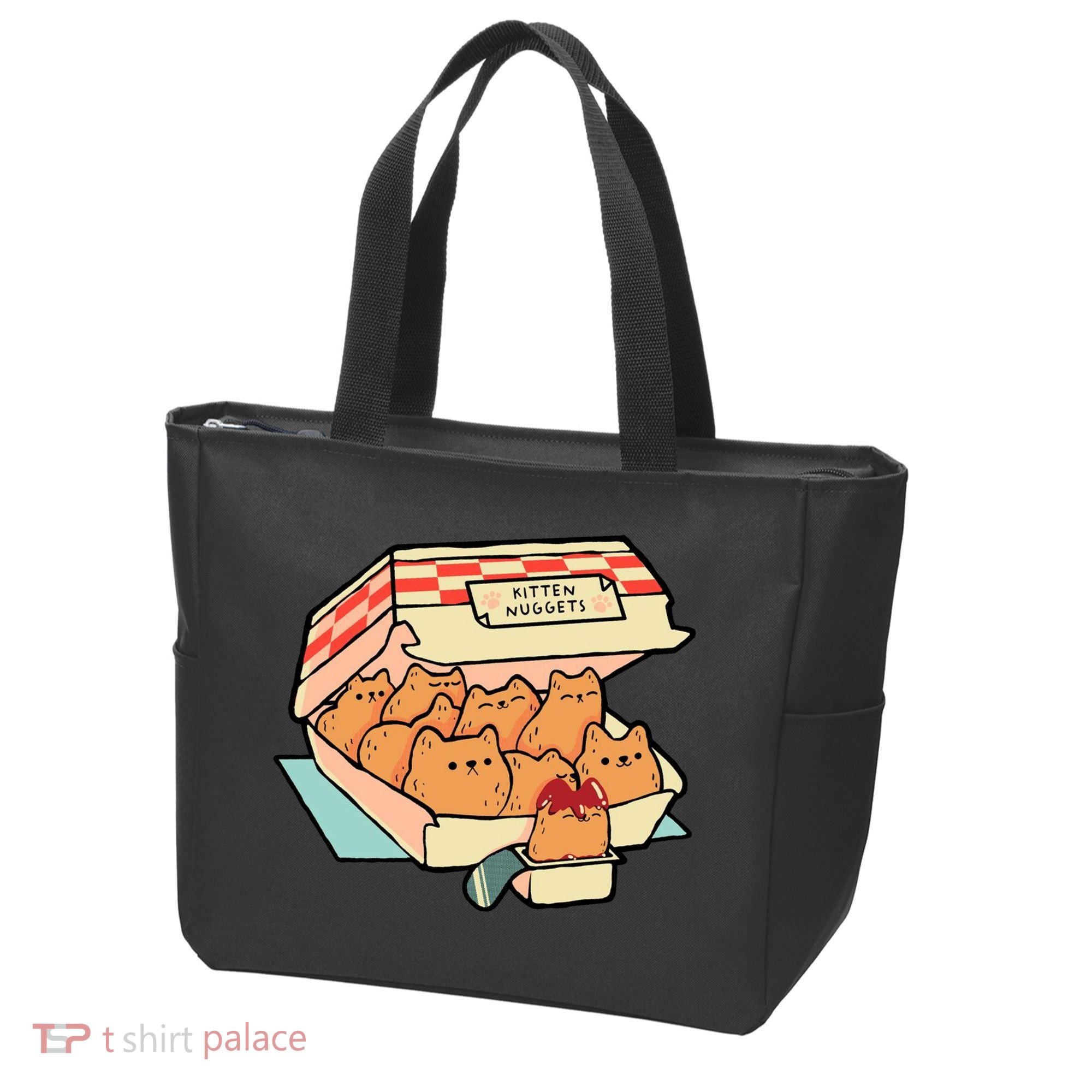 Kitten Nuggets Funny Cat Lover Gift Tote Bag