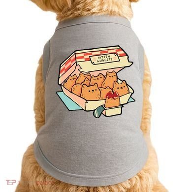 Kitten Nuggets Funny Cat Lover Gift Doggie Tank