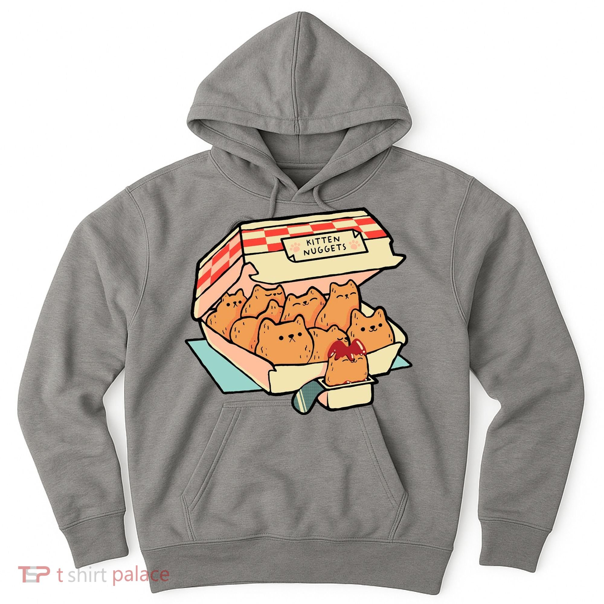 Kitten Nuggets Funny Cat Lover Gift Hoodie