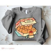 Kitten Nuggets Funny Cat Lover Gift Sweatshirt thumb 2