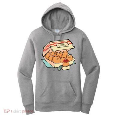 Kitten Nuggets Funny Cat Lover Gift Women's Hoodie