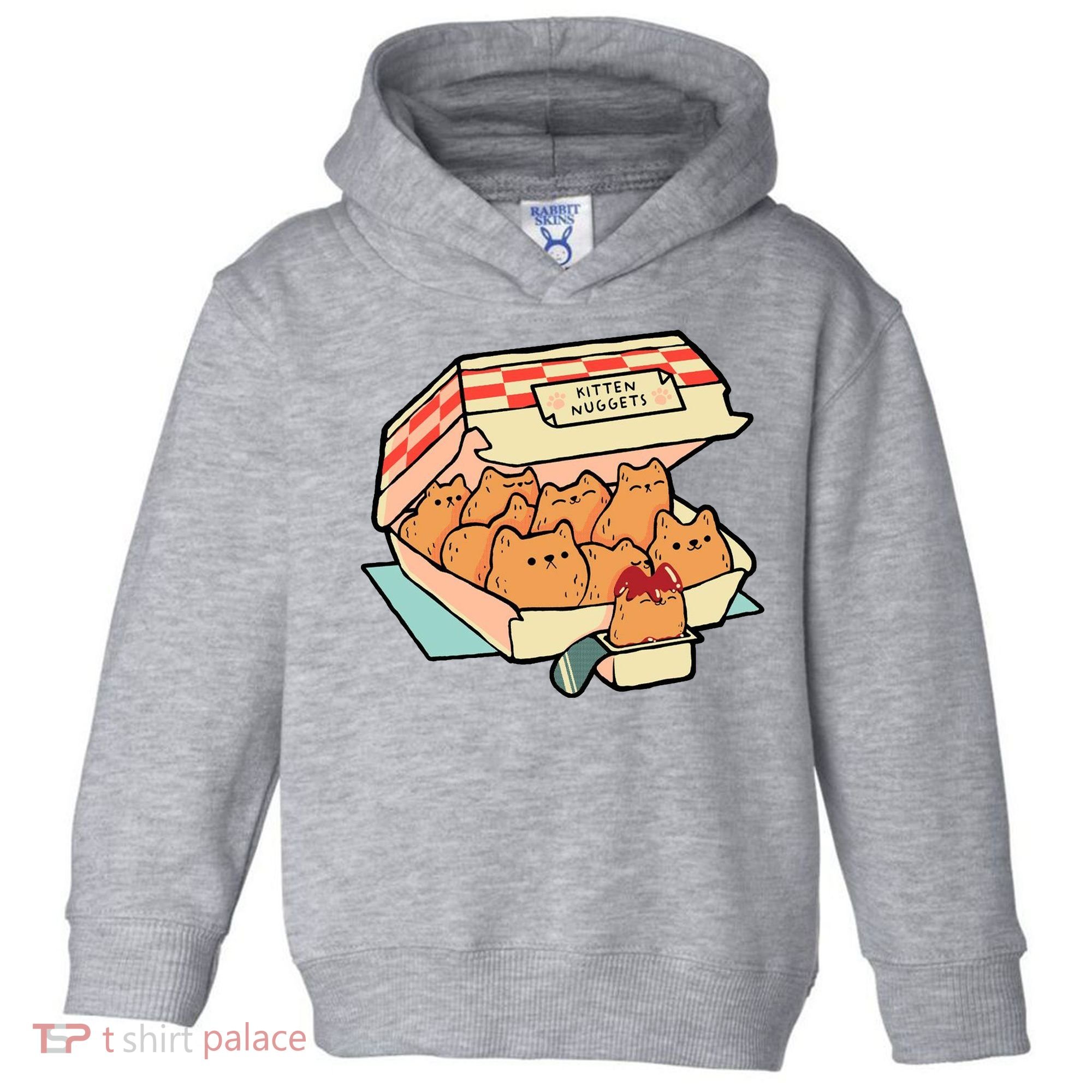 Kitten Nuggets Funny Cat Lover Gift Toddler Hoodie