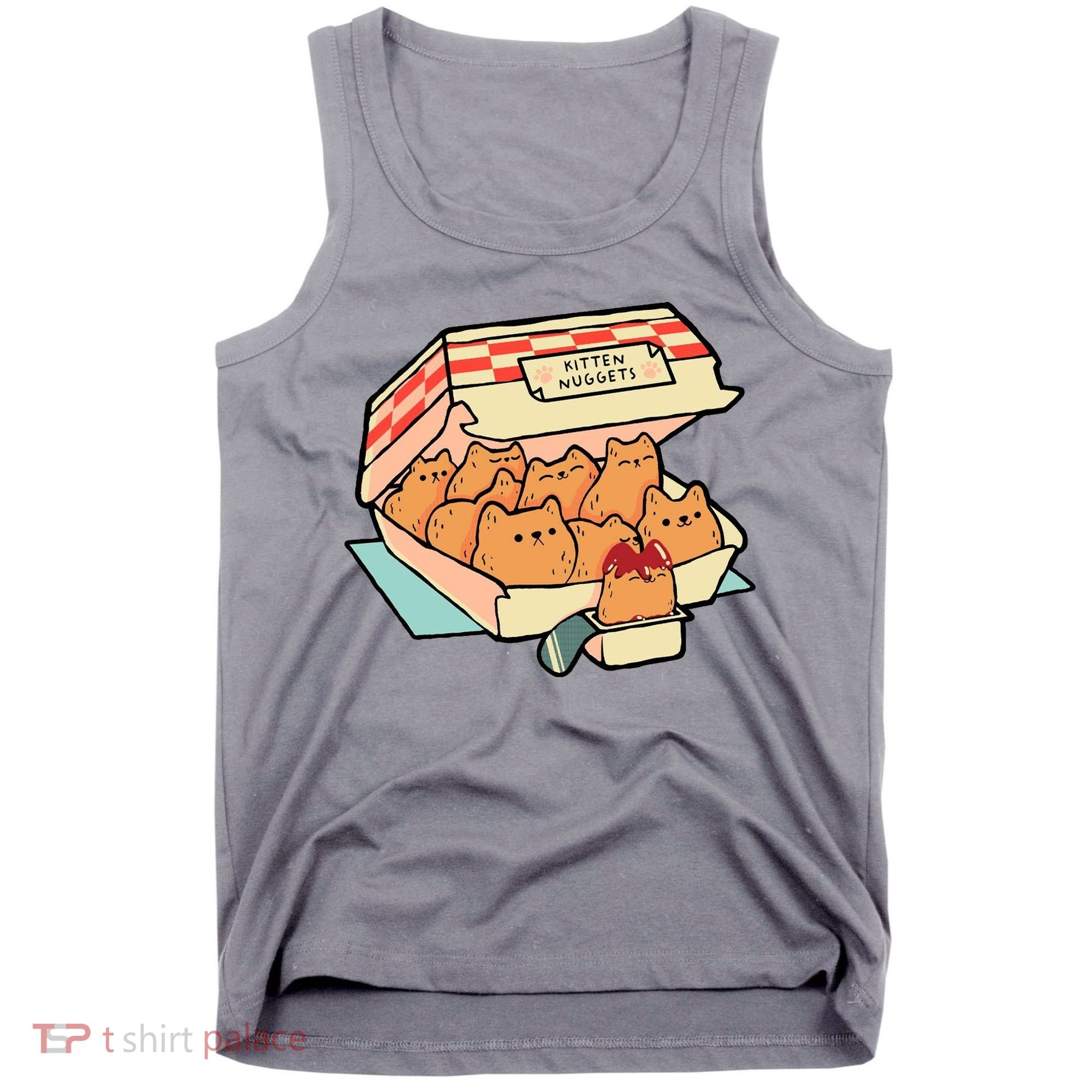 Kitten Nuggets Funny Cat Lover Gift Tank Top