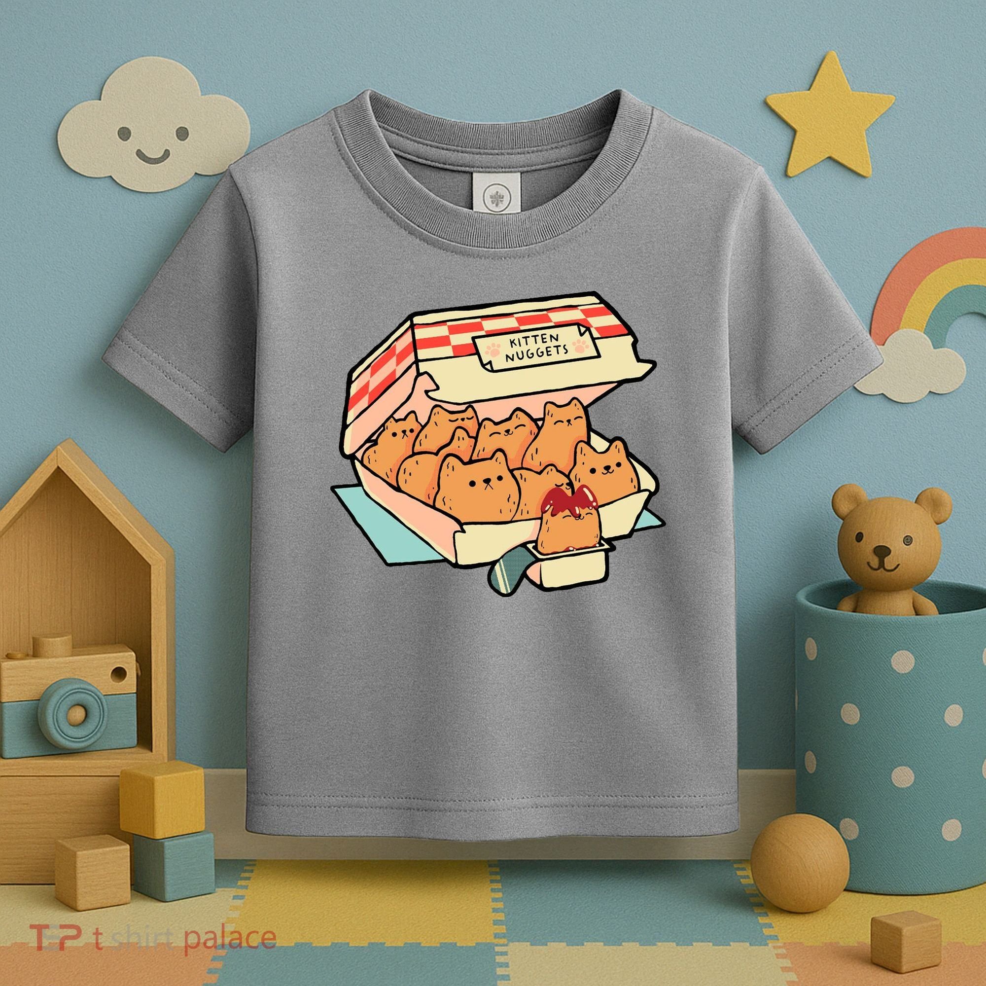 Kitten Nuggets Funny Cat Lover Gift Toddler T-Shirt