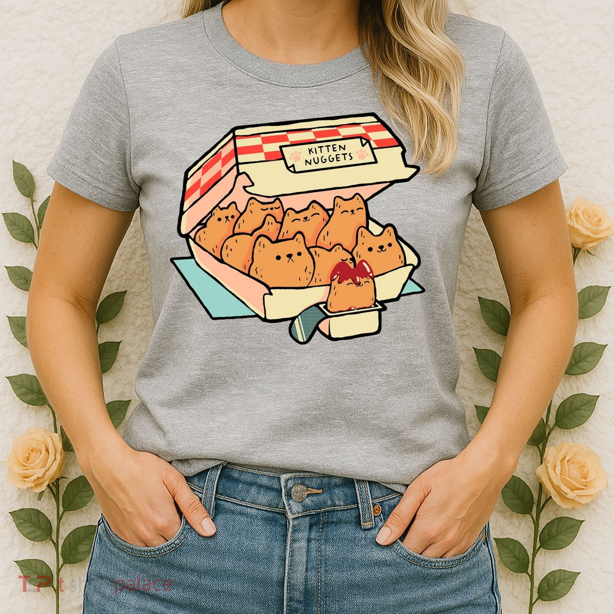 Kitten Nuggets Funny Cat Lover Gift Women's T-Shirt