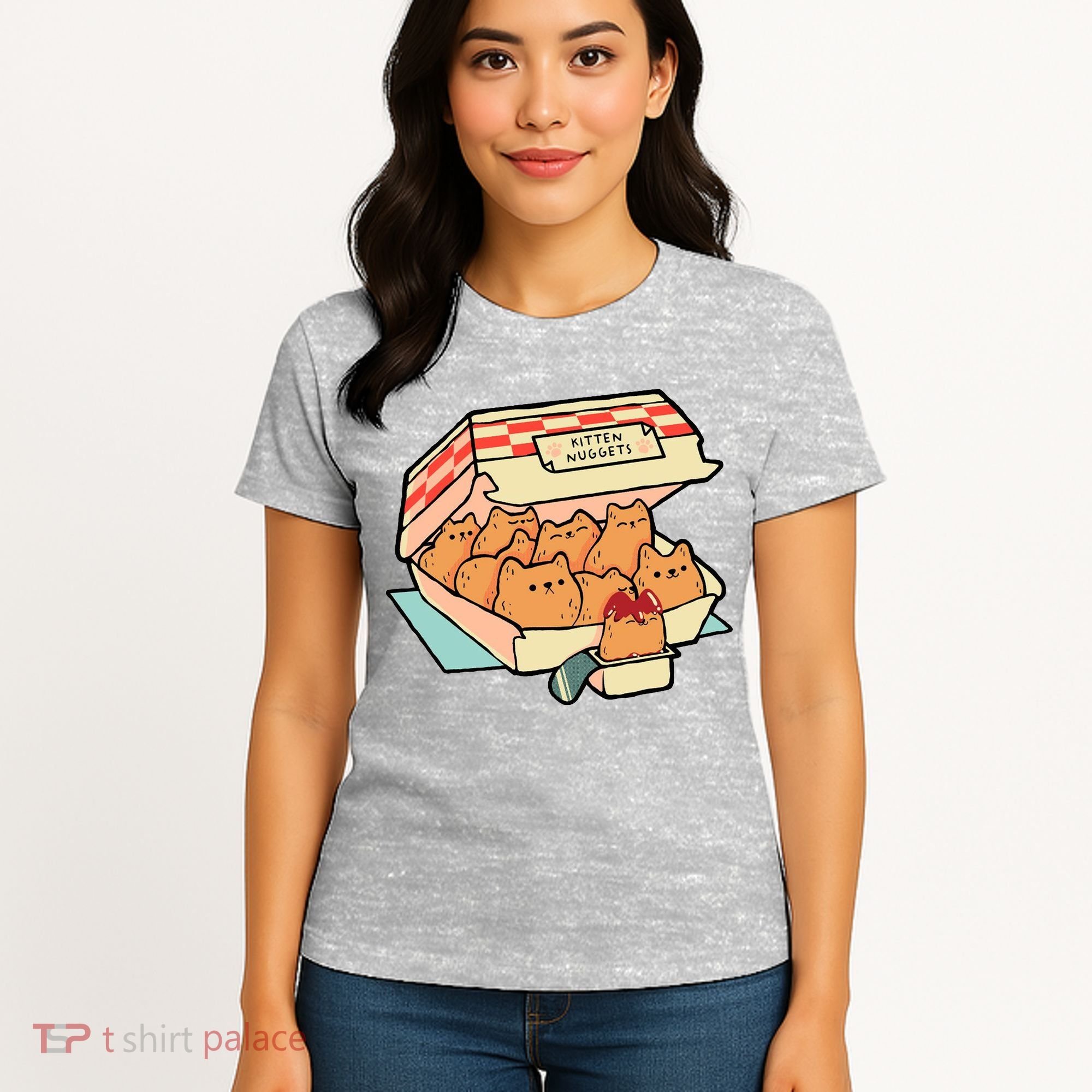 Kitten Nuggets Funny Cat Lover Gift Women's T-Shirt