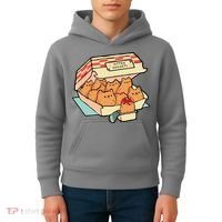 Kitten Nuggets Funny Cat Lover Gift Kids Hoodie thumb 4