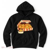 Kitten Nuggets Funny Cats And Chicken Nuggets Lover Funny Cat Hoodie thumb 0