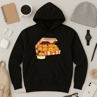Kitten Nuggets Funny Cats And Chicken Nuggets Lover Funny Cat Hoodie thumb 3