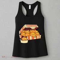 Kitten Nuggets Funny Cats And Chicken Nuggets Lover Funny Cat Women's Tank Top thumb 3