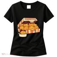 Kitten Nuggets Funny Cats And Chicken Nuggets Lover Funny Cat Women's T-Shirt thumb 0