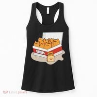 Kitten Nuggets Food Pun Gifts For, Women, Cat Lover Women's Tank Top thumb 0