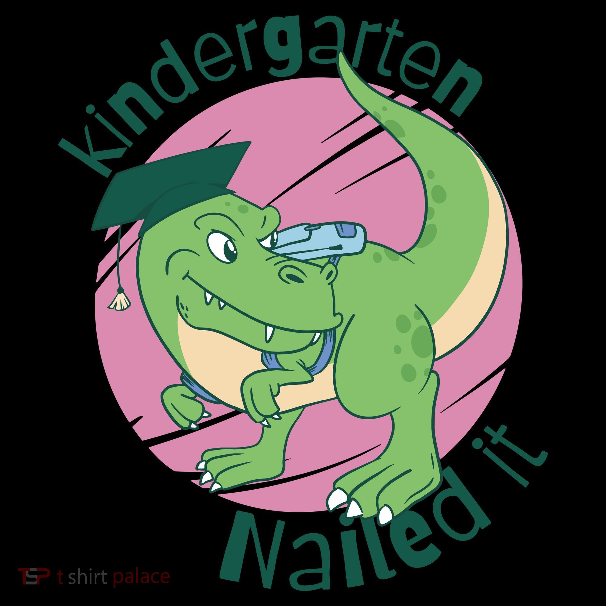Kindergarten Nailed It Graduation Dinosaur Women's Hoodie