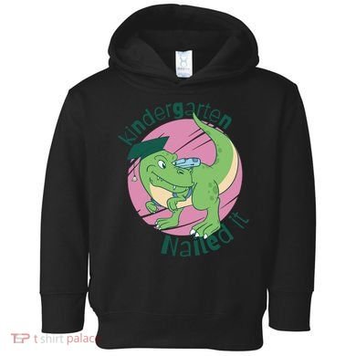 Kindergarten Nailed It Graduation Dinosaur Toddler Hoodie