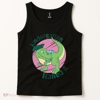 Kindergarten Nailed It Graduation Dinosaur Tank Top thumb 2