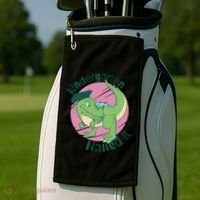 Kindergarten Nailed It Graduation Dinosaur Golf Towel thumb 2