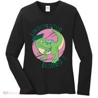 Kindergarten Nailed It Graduation Dinosaur Women's Long Sleeve Shirt thumb 0