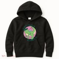 Kindergarten Nailed It Graduation Dinosaur Kids Hoodie thumb 0