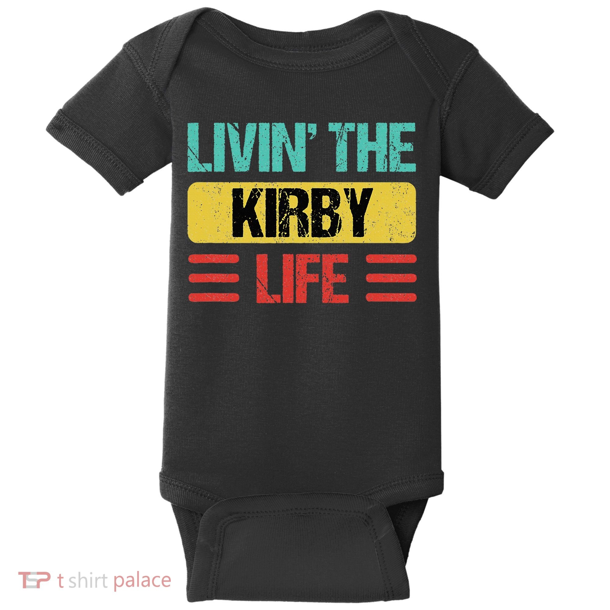 Kirby Name Baby Bodysuit