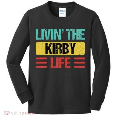 Kirby Name Kids Long Sleeve Shirt