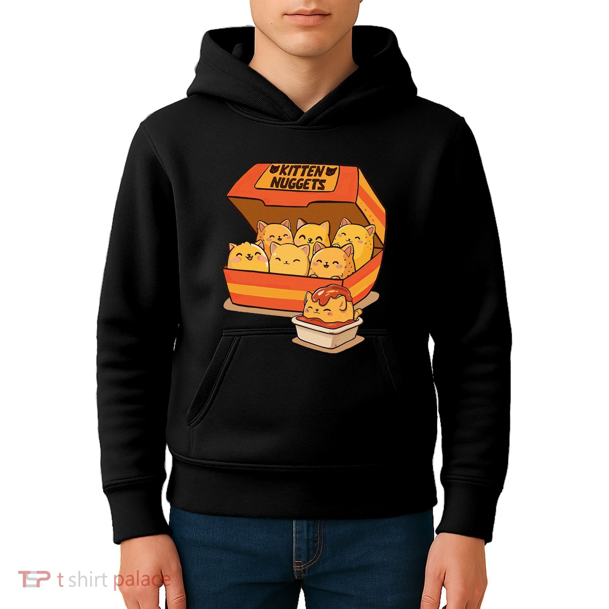 Kitten Nuggets Kids Hoodie