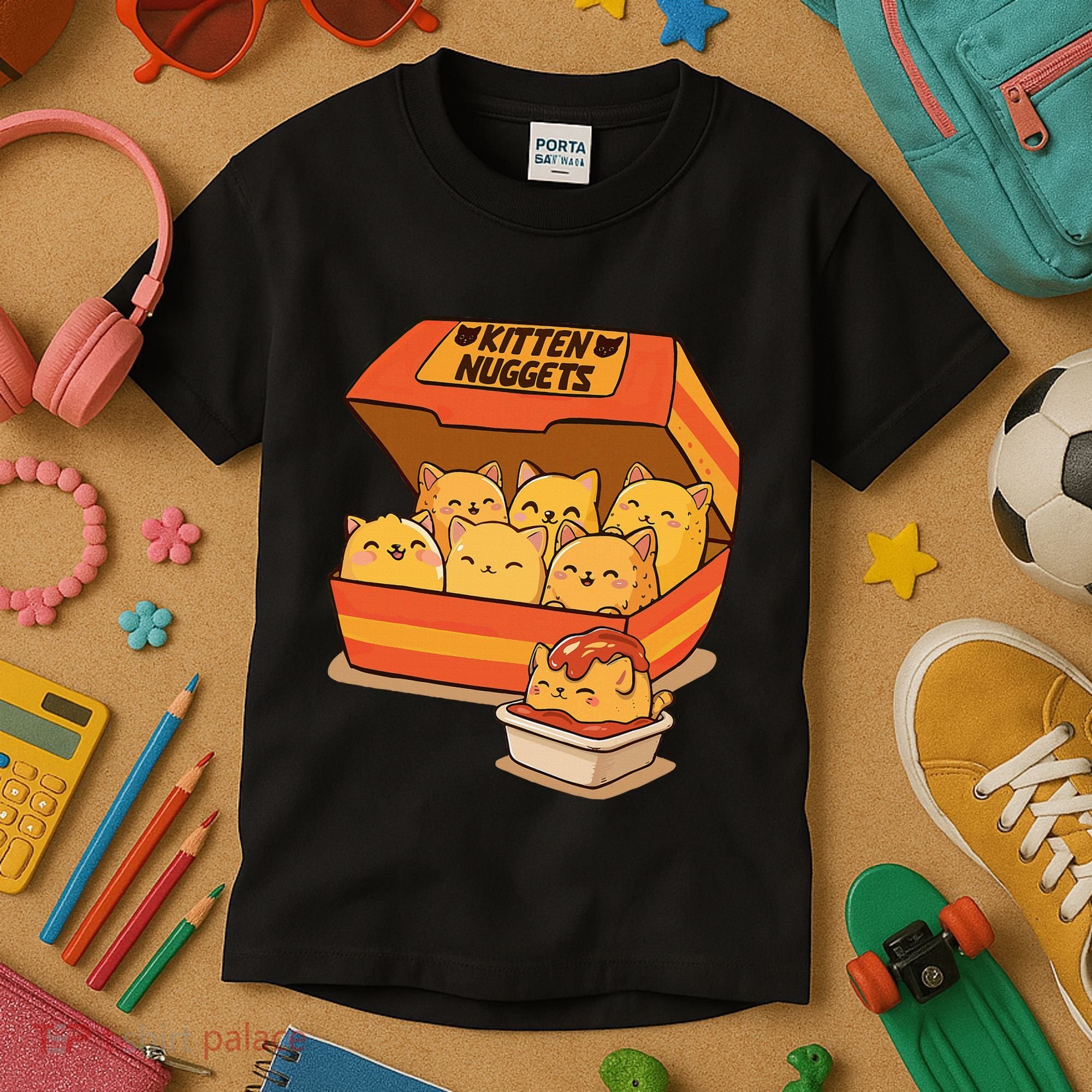 Kitten Nuggets Kids T-Shirt