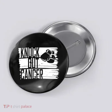 Knock Out Cancer Button