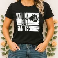 Knock Out Cancer Women's T-Shirt thumb 2