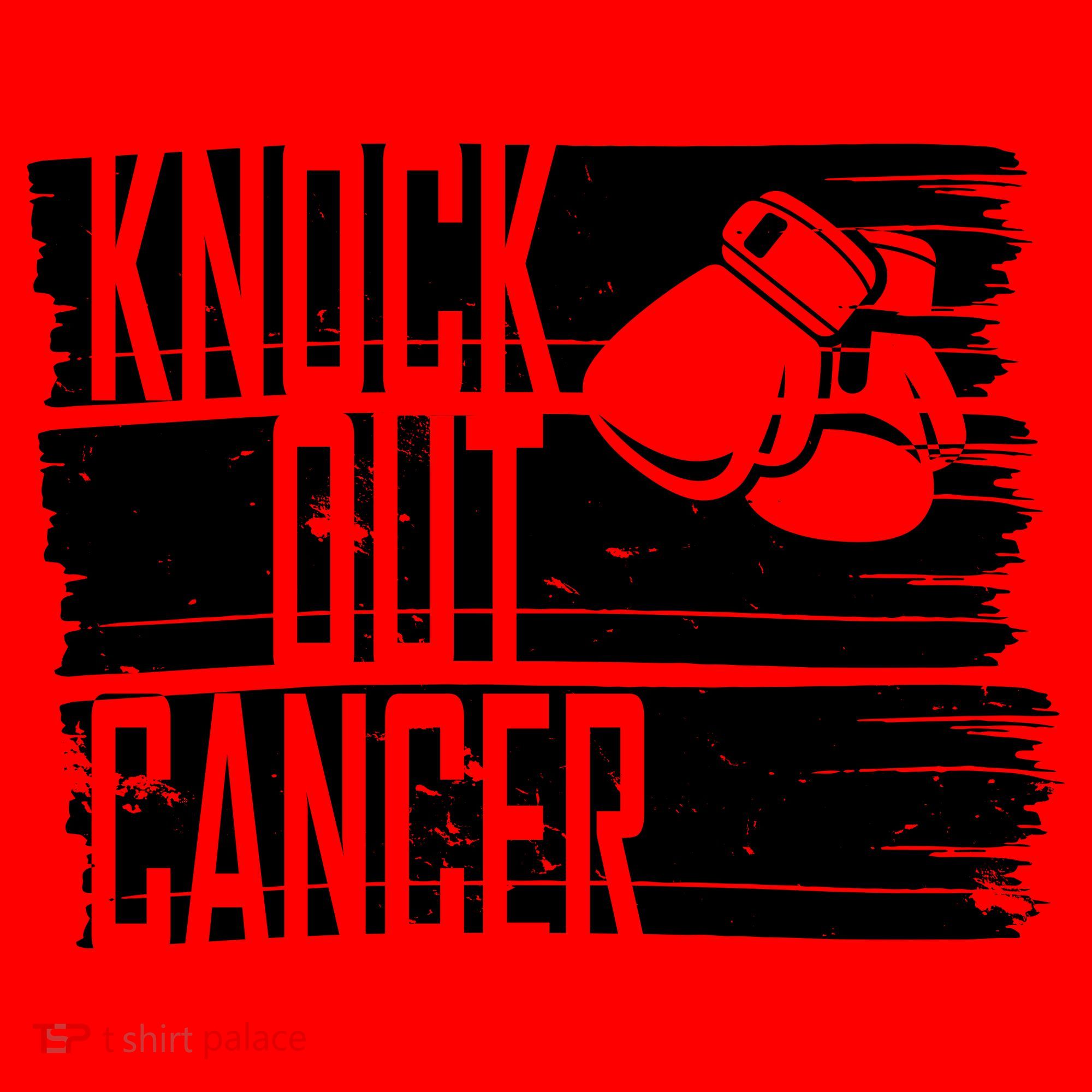 Knock Out Cancer Santa Hat