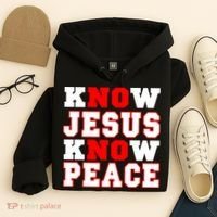 Know Jesus Know Peace Hoodie thumb 4