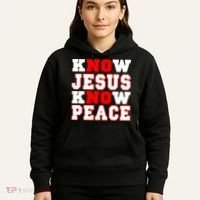 Know Jesus Know Peace Hoodie thumb 5