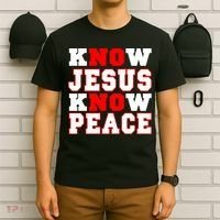 Know Jesus Know Peace T-Shirt thumb 6