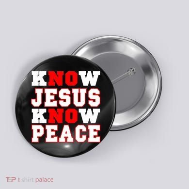 Know Jesus Know Peace Button