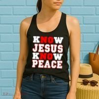 Know Jesus Know Peace Women's Tank Top thumb 2