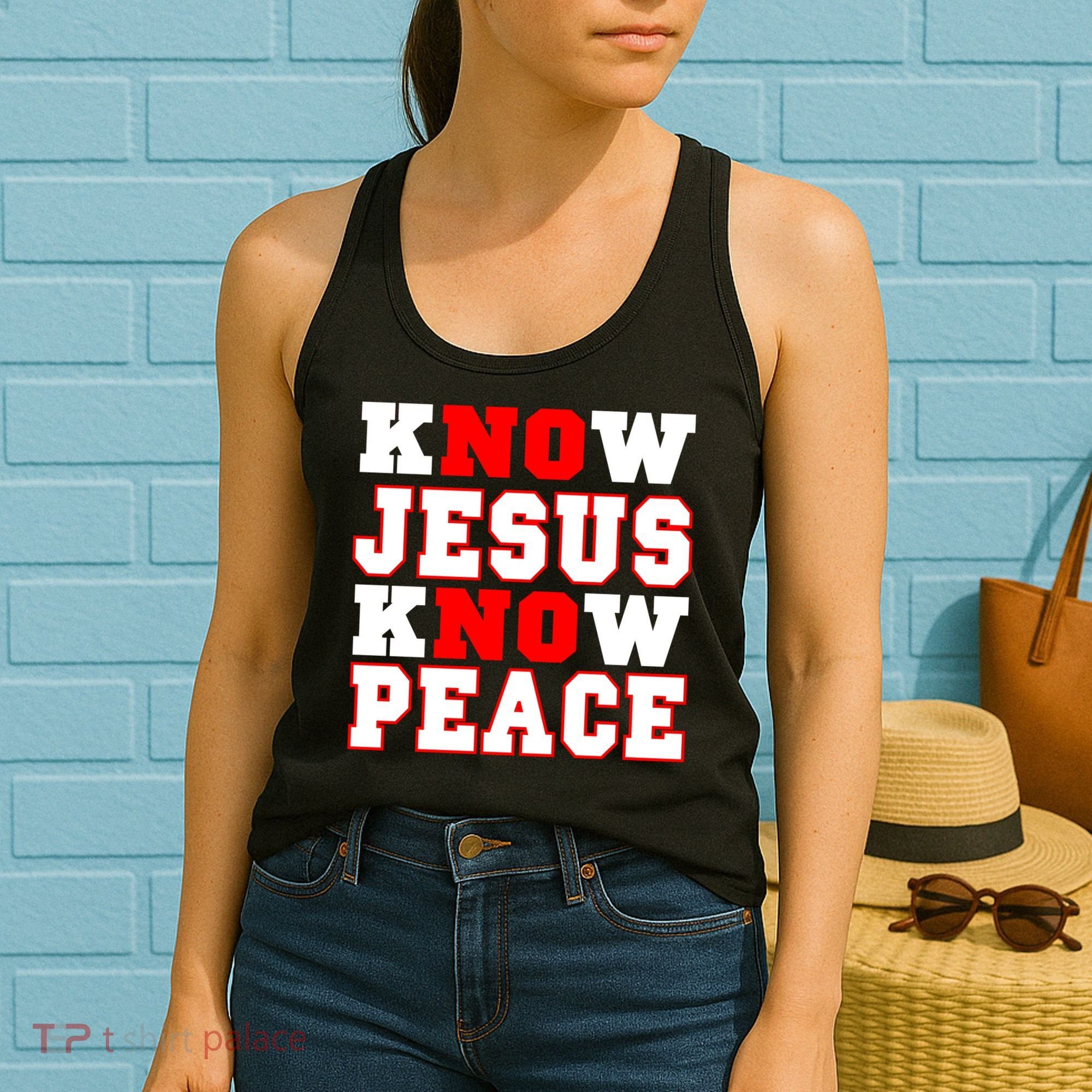 Know Jesus Know Peace Women's Tank Top